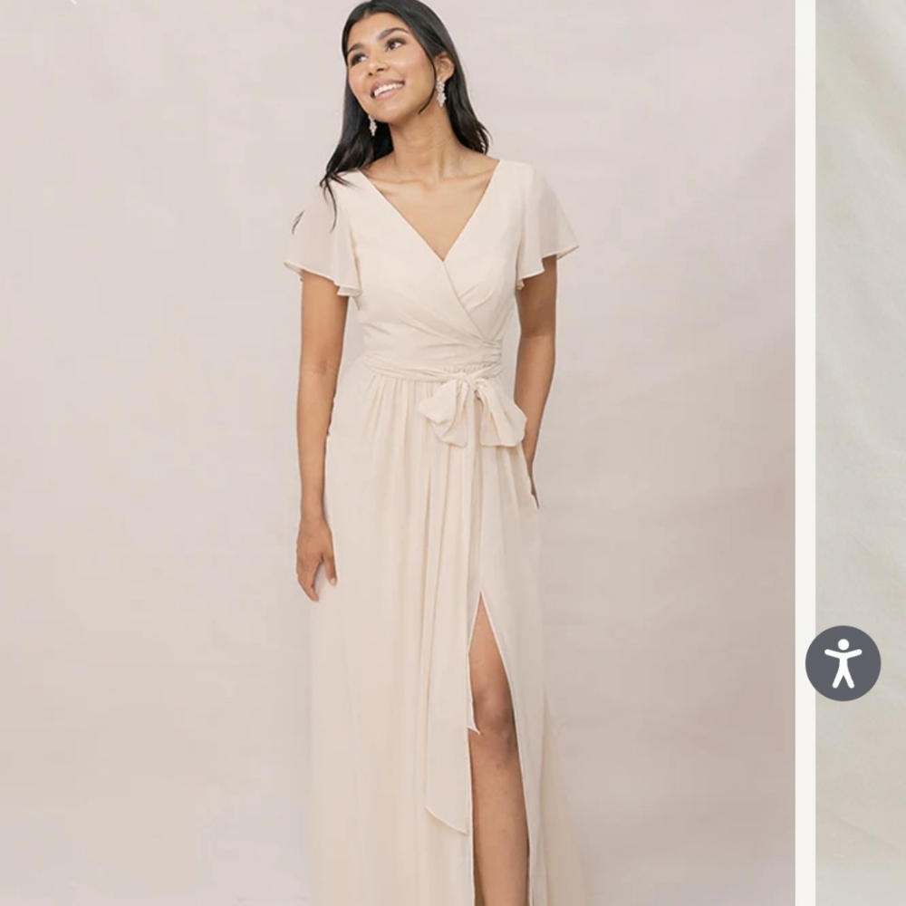 Revelry NWT Champagne Formal/ Bridesmaid Dress